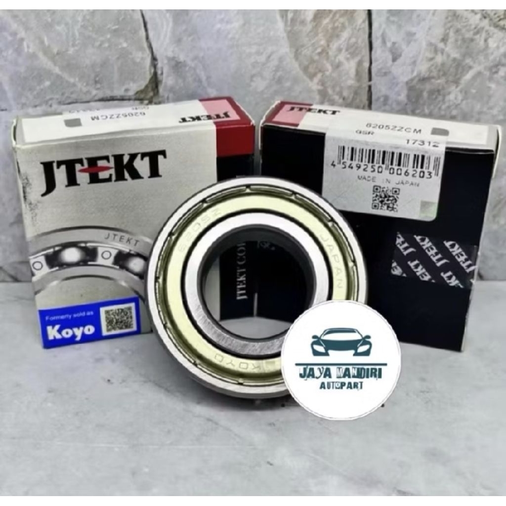 Bearing 6205 ZZ Koyo 6205ZZ Koyo Tutup Besi