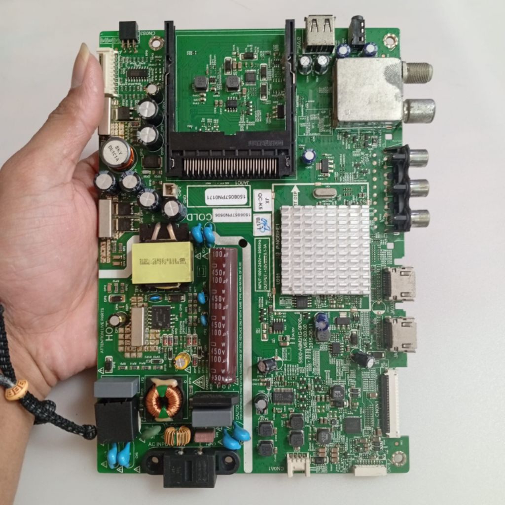 MB COOCAA 32E3600T - MAINBOARD MOTHERBOARD MOBO MODUL TV COOCAA 32E3600T