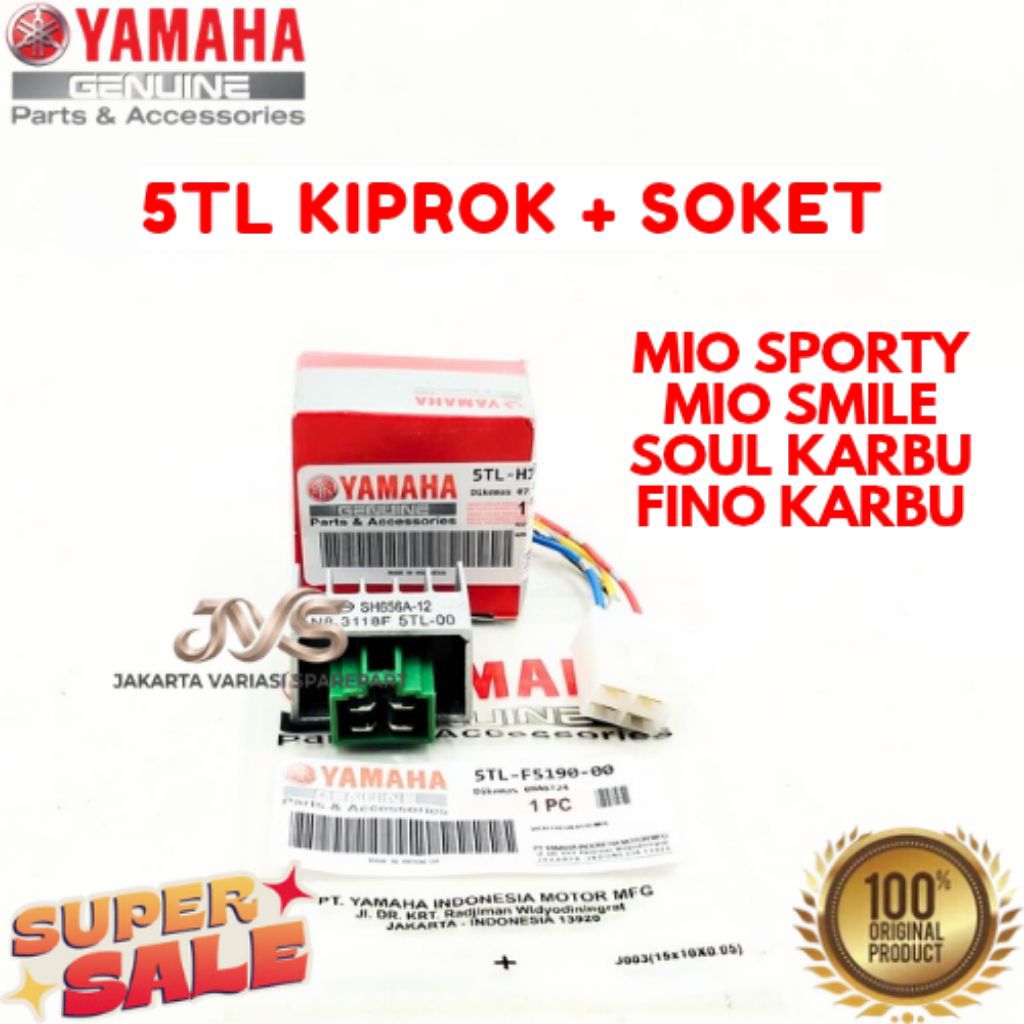 KIPROK + SOKET KODE 5TL, KIPROK + SOKET MIO SPORTY, KIPROK + SOKET MIO SMILE, KIPROK + SOKET SOUL KA