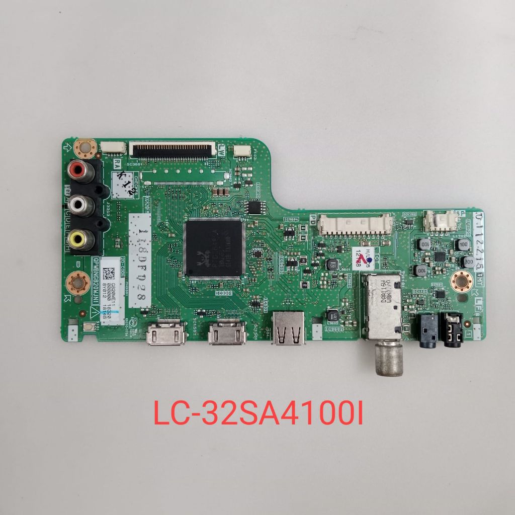 MB TV SHARP LC-32SA4100I - MAINBOARD MOTHERBOARD MOBO SHARP LC-32SA4100I