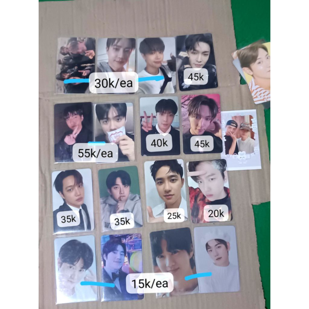 OFFICIAL PHOTOCARD EXO PC KPOP MURAH MULAI 15 RIBU READY STOCK TERBARU PC SOLO GROUP CROWN REVERXE E