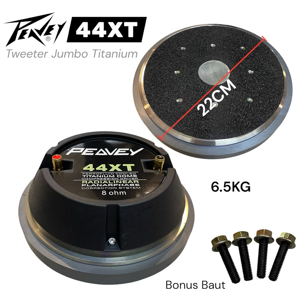 Tweeter Speaker / Driver Peavey 44XT Jumbo VC 4’’