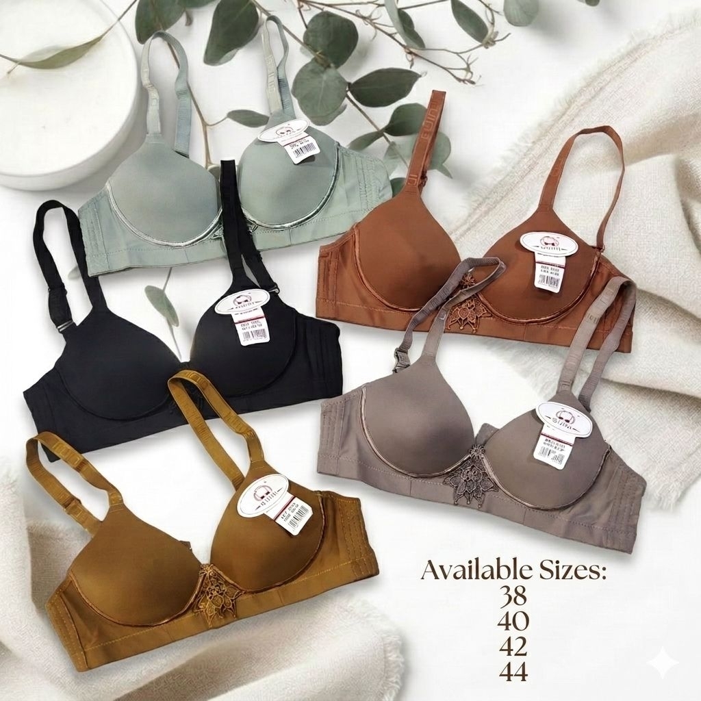 3 / 1 PCS Bh Bra Push Up Busa 2033 Guini Dewasa Remaja Cup B Size 38 40 42 44 Berkualitas