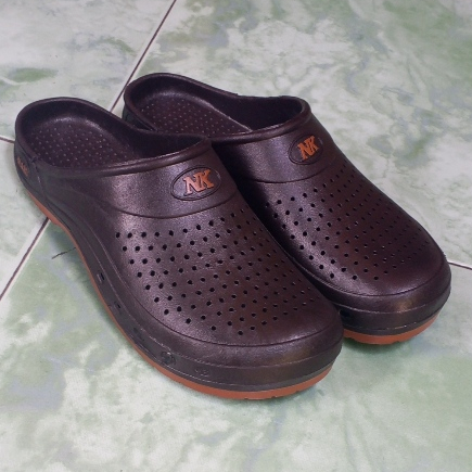 Sandal Sepatu Karet model selop bakpao baim lentur 8032 38-42