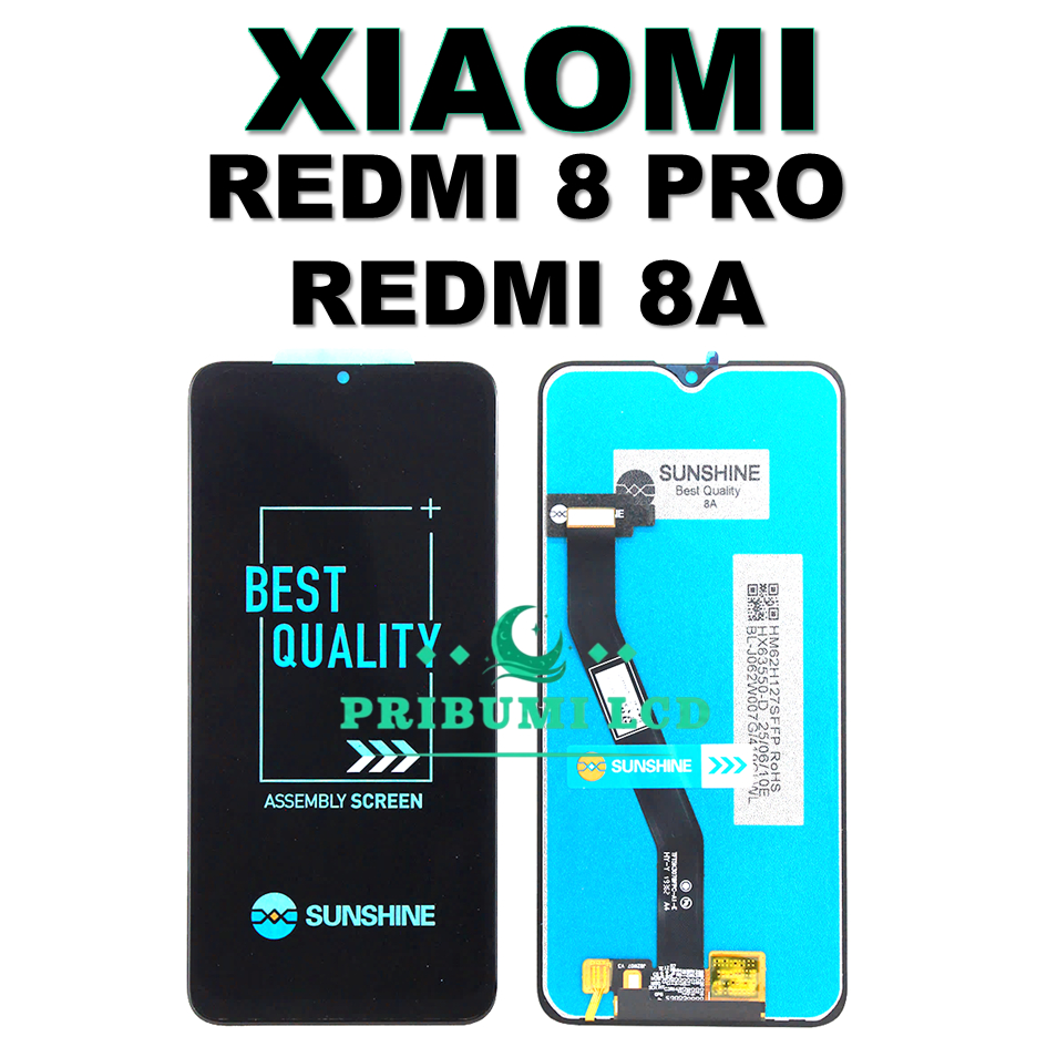 LCD TOUCHSCREEN XIAOMI REDMI 8 PRO - REDMI 8 ORIGINAL 100% COMPLETE
