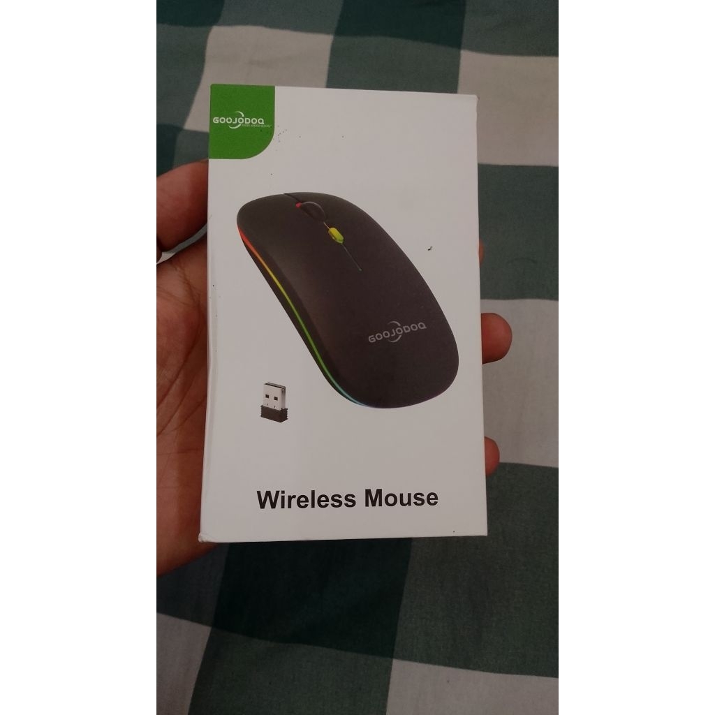 Mouse Wireless/BT GOOJODOQ + Optical Mouse (Second)