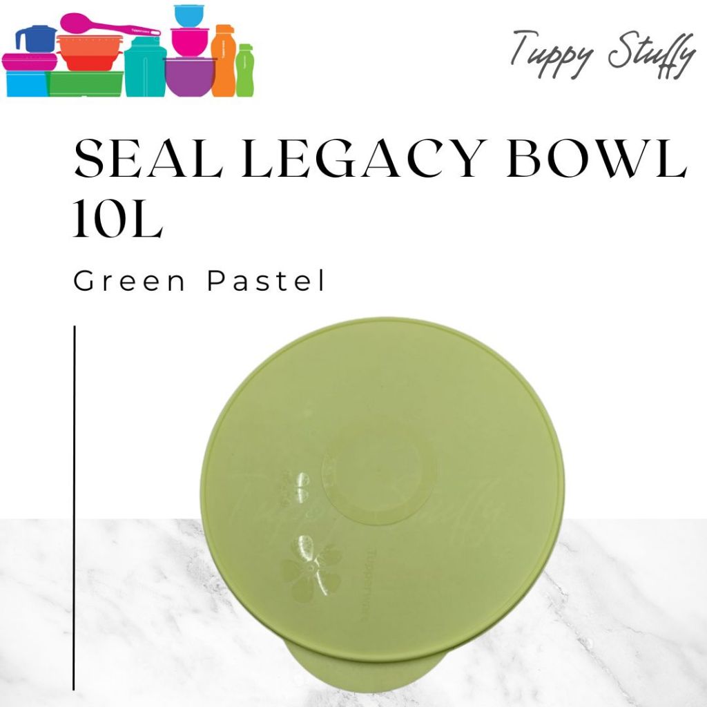 Tupperware Seal Legacy Bowl 10L | Tutup Wadah That's a Bowl 10L
