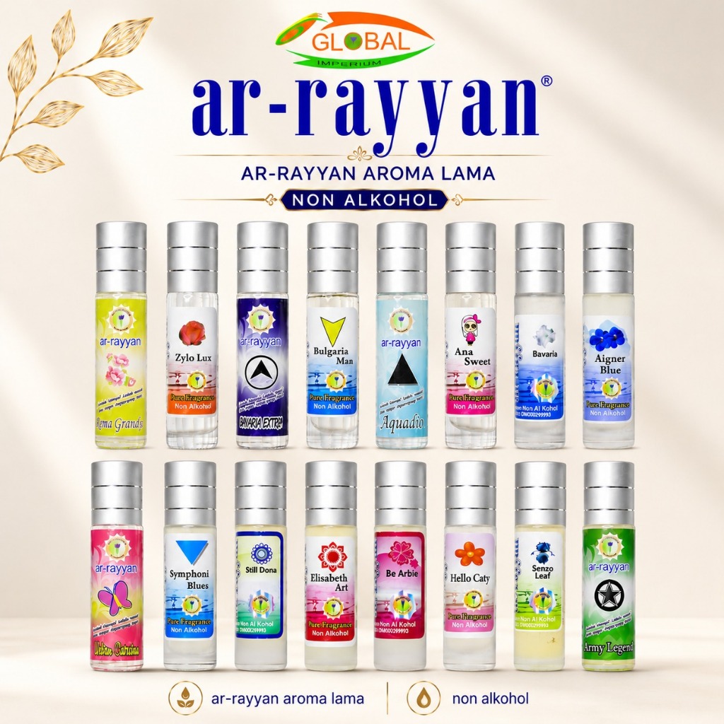 PARFUM AR-RAYYAN ROLL ON NON ALKOHOL 7,5ML (VARIAN LAMA)