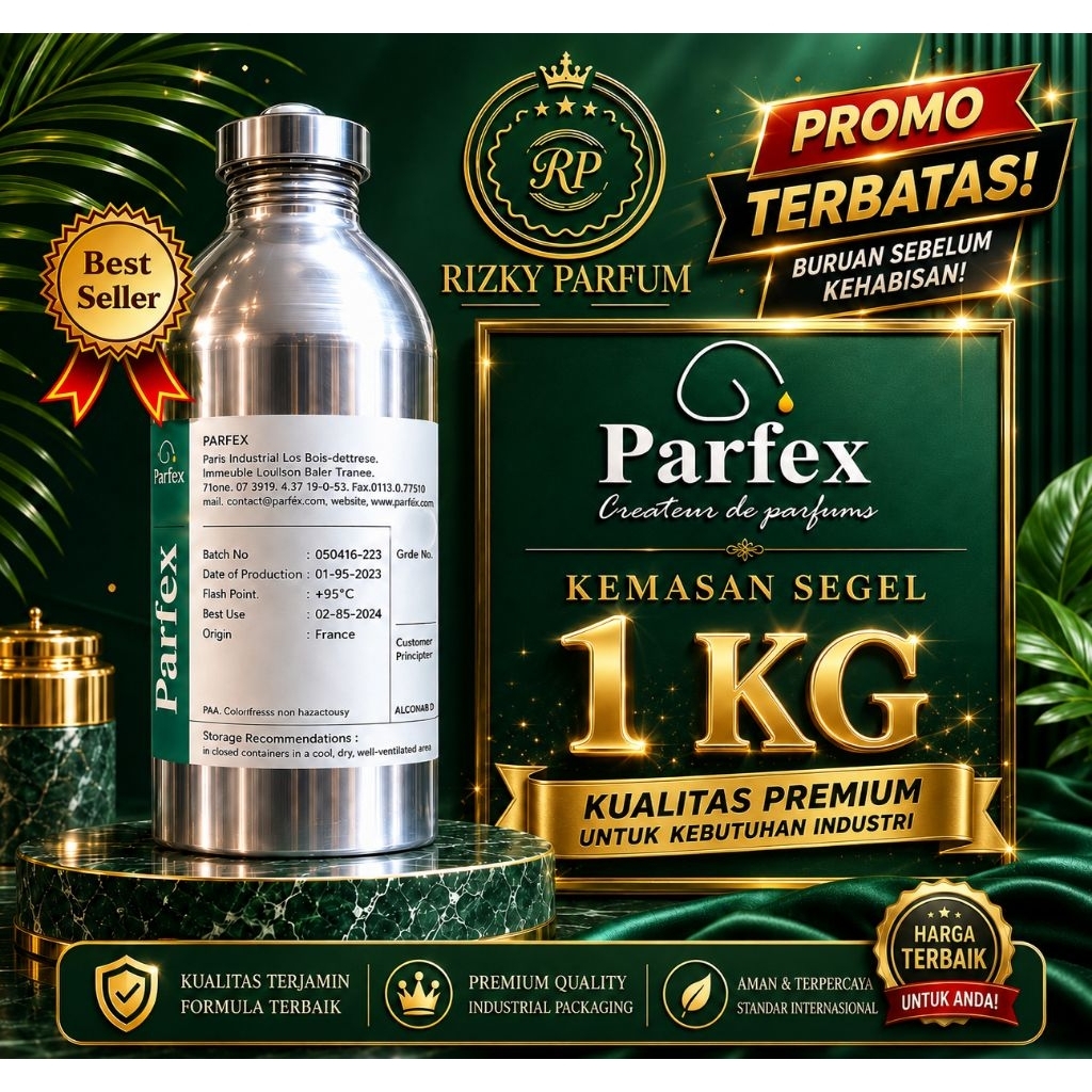 LASER//JLO PRODUCT PARFEX KEMASAN SEGEL 1 KG