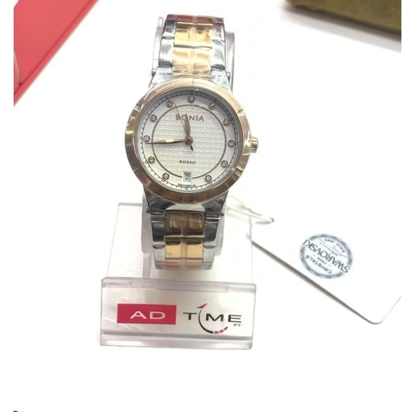 Jam tangan analog wanita BONIA BNR129-2617 CRYSTAL Swarovski garansi resmi 1thn 100% ori