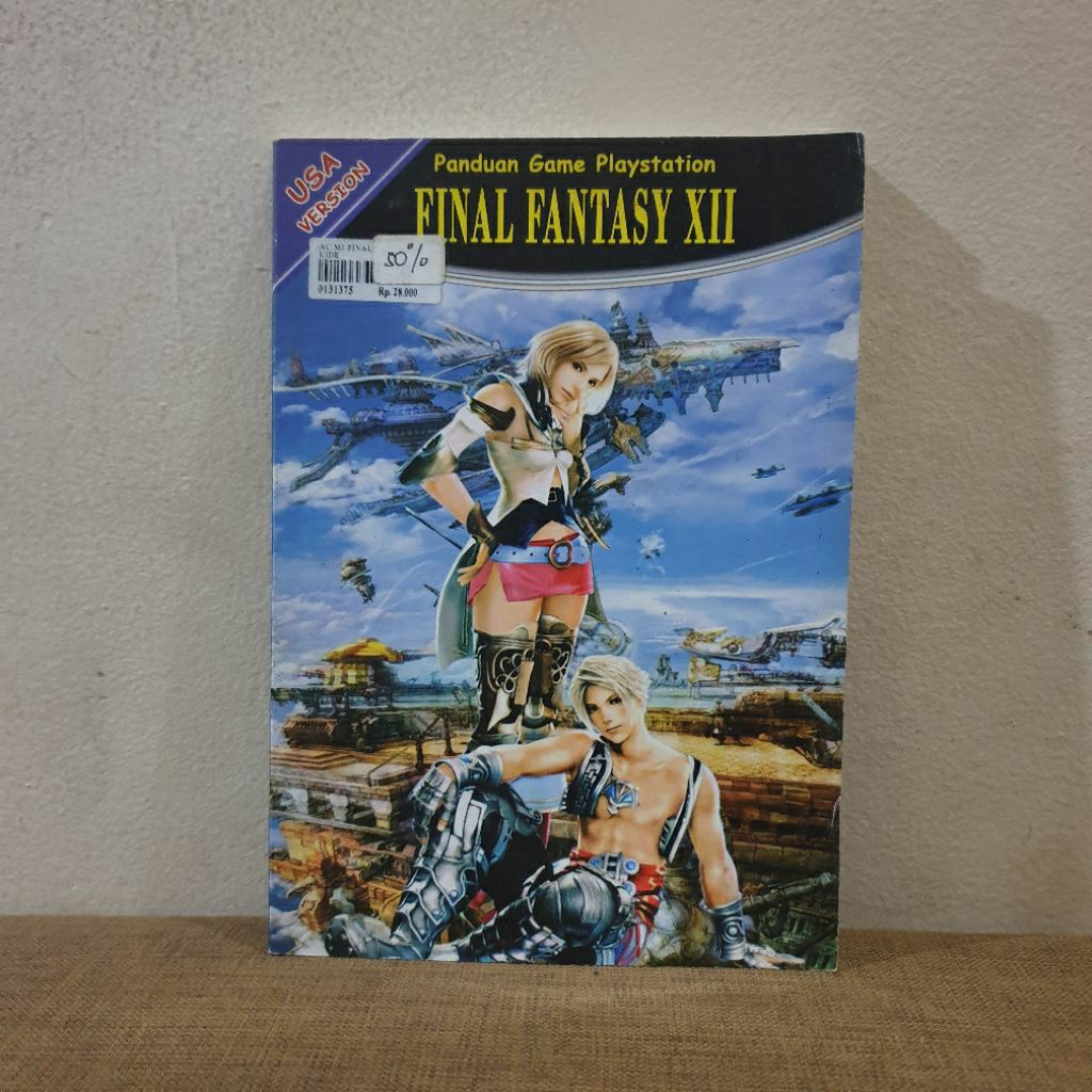 Buku Game Guide Panduan Game Playstation Final Fantasy XII