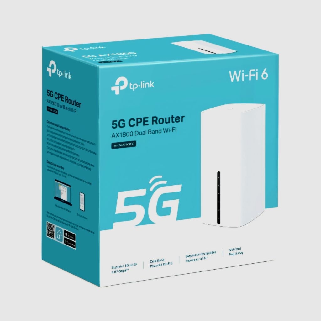 TP-Link Archer NX200 5G AX1800 Wireless Dual-Band Gigabit Router (Bekas)