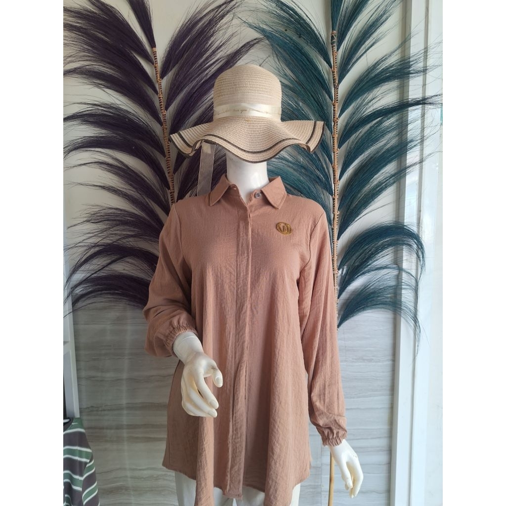 Kemeja Winody Suede