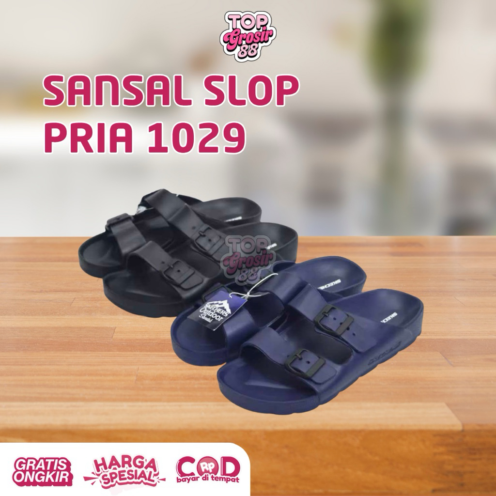 Porto 1029M - Sandal Pria Sandal Selop Porto Original