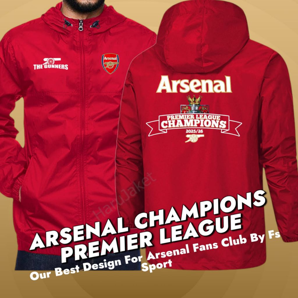 JAKET ELEGANTER ARSENAL PREMIER LEAGUE