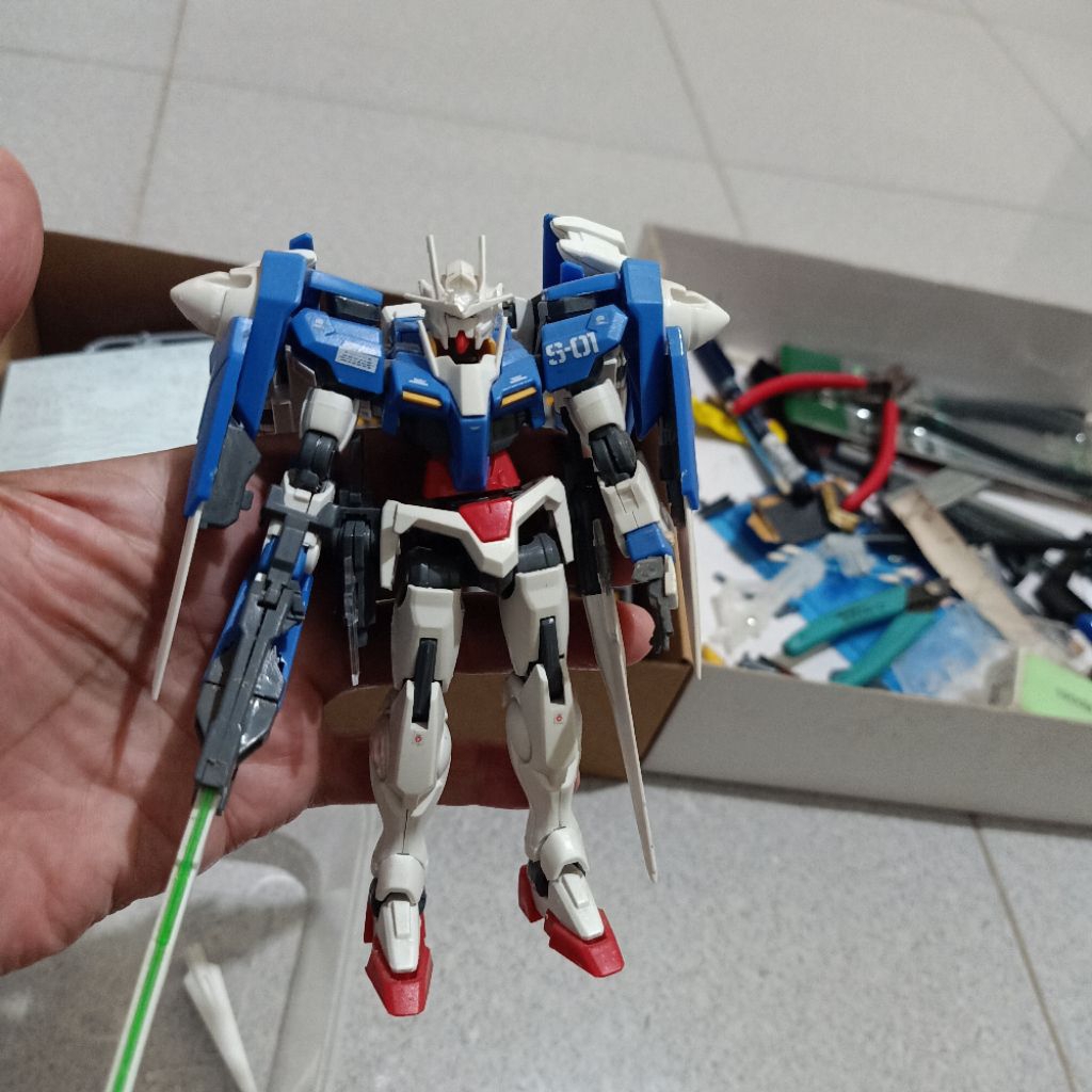 Hg Gundam OO Raiser Bandai 2nd sudah rakit