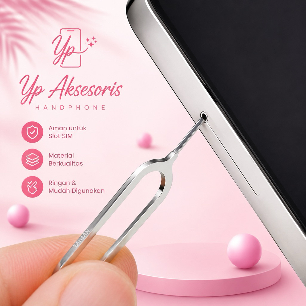 [10pcs] Simcard Sim Card Ejector Handphone HP Jarum Tusuk Pembuka Kartu Sim HP Tusukkan Kartu Sim Ej