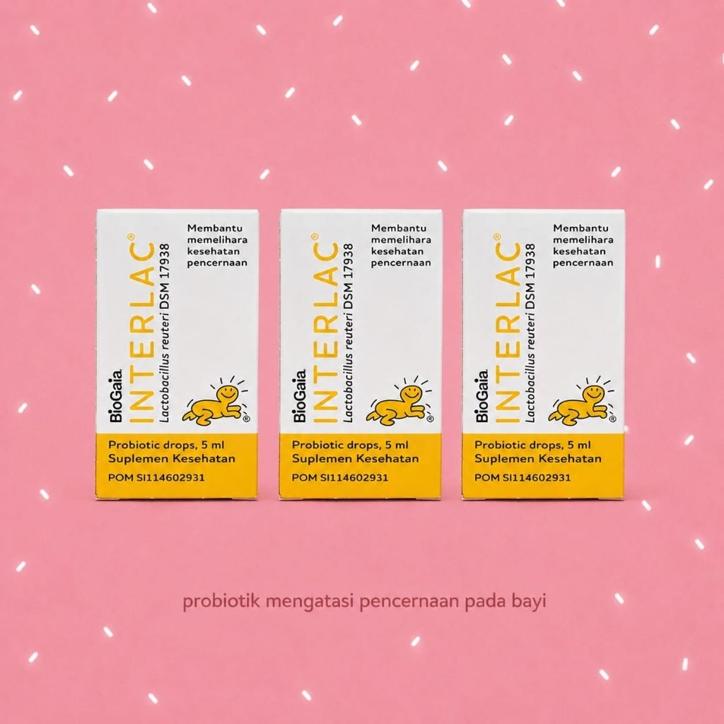 interlac drop - probiotik mengatasi pencernaan pada bayi