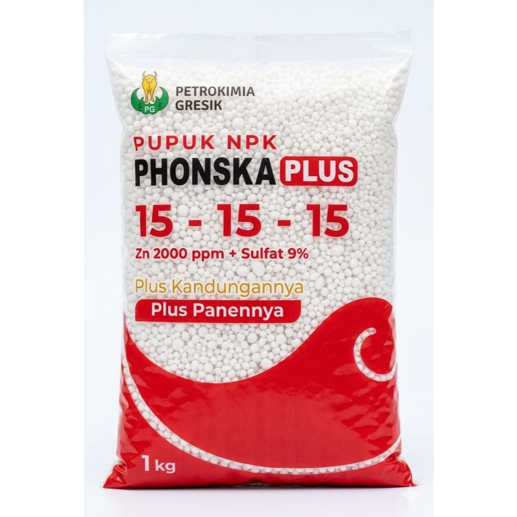 phoska plus 1kg petrokimia gersik npk 15 15 15
