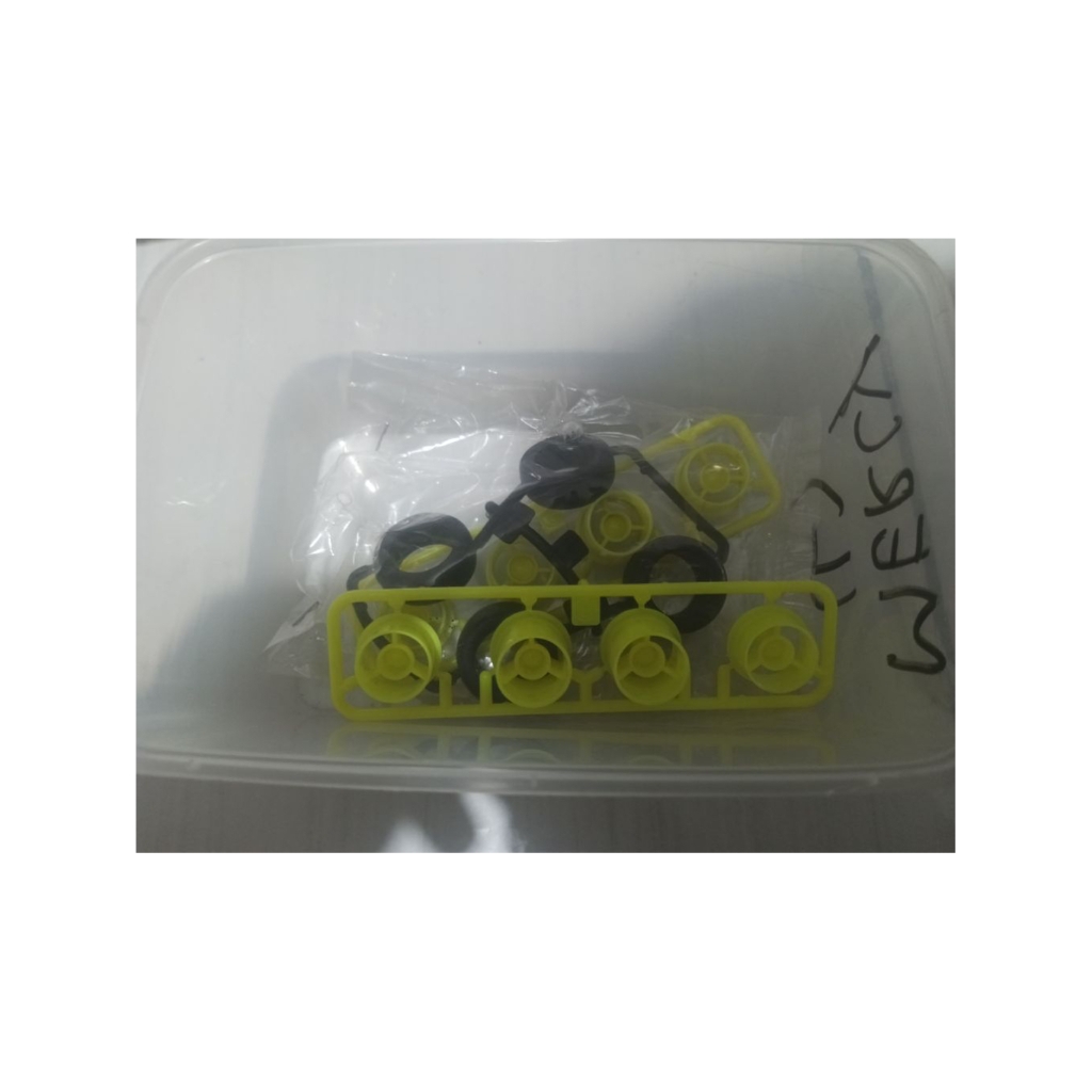 TAMIYA VELG SMALL GREEN FLUORESCENT