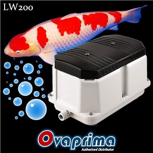 Yasunaga LW-200 Pompa Udara High Performance Pump Aquarium/Kolam/Limbah Yasunaga LW200