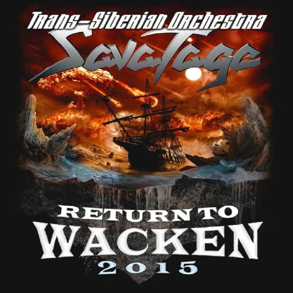 DVD Trans Siberian Orchestra & Savatage # Wacken Open Air 2015 (HD)