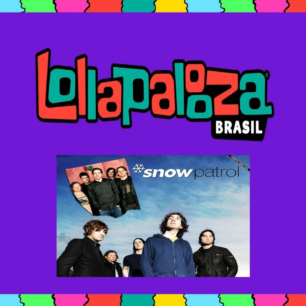DVD Snow Patrol # Lollapalooza Brazil 2019 (HD)