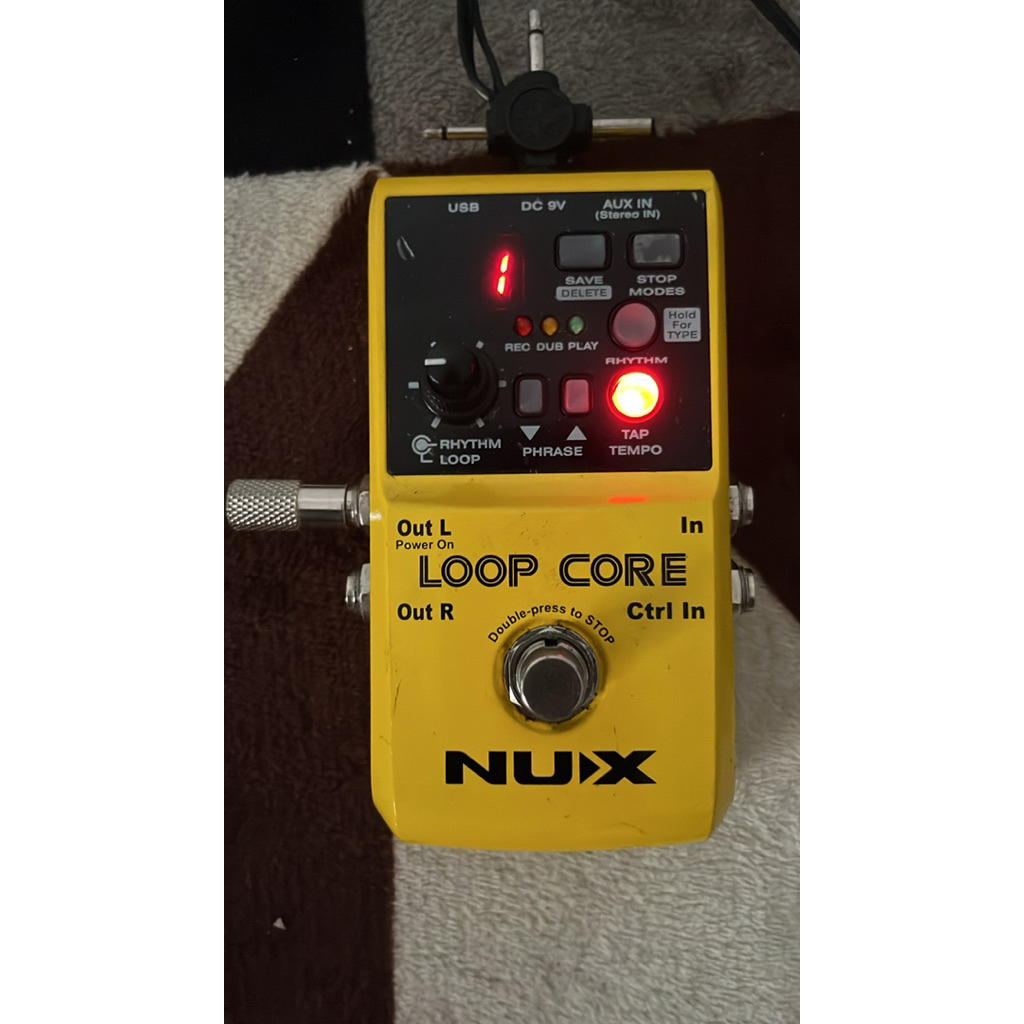 Nux Loop Core Pedal Guitar Nux Efek Guitar