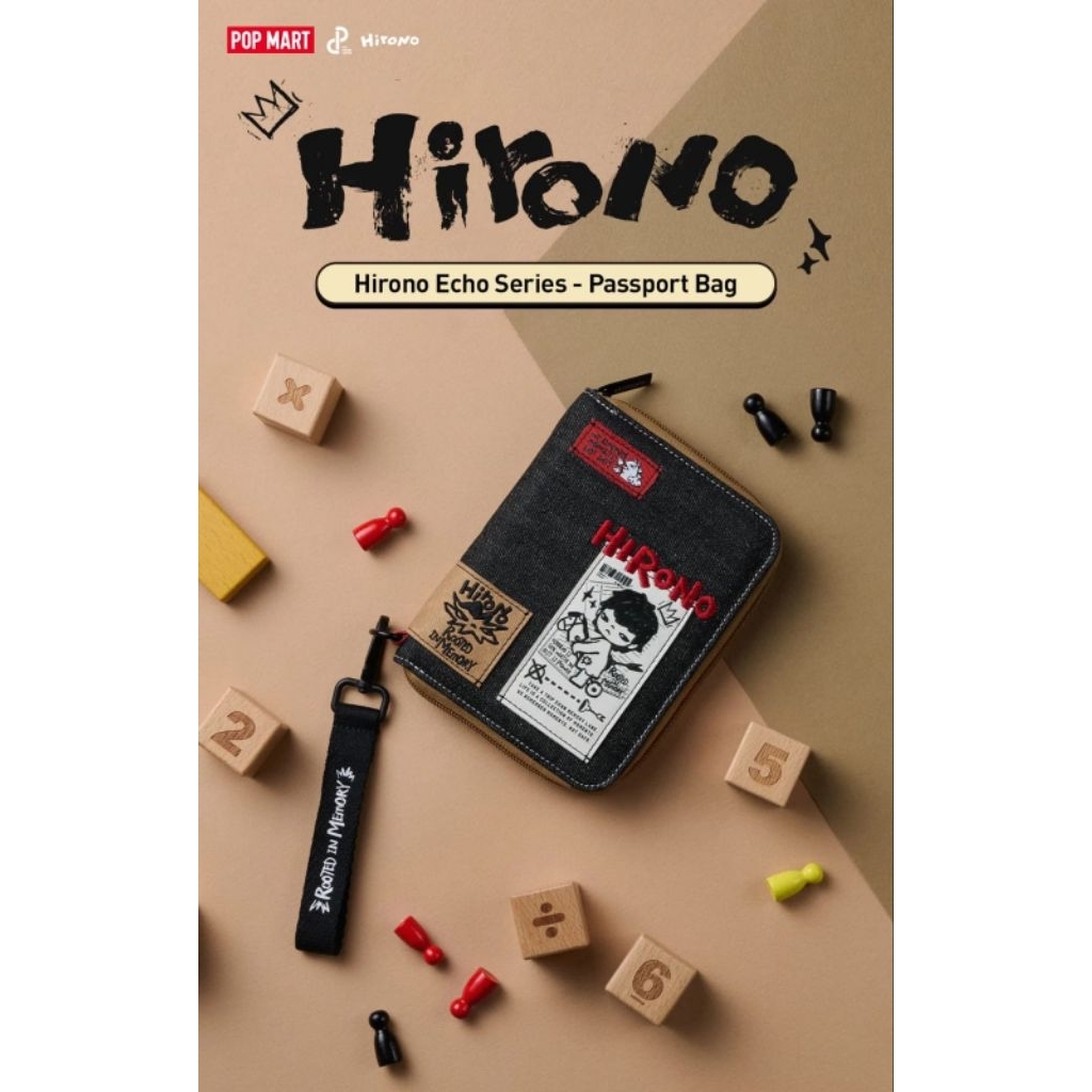 Hirono Echo Series - Passport Bag - POP MART