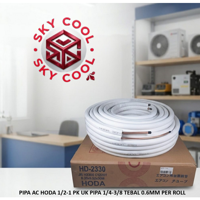 PIPA HODA AC 1/2 - 1 PK 1 ROLL 30 METER