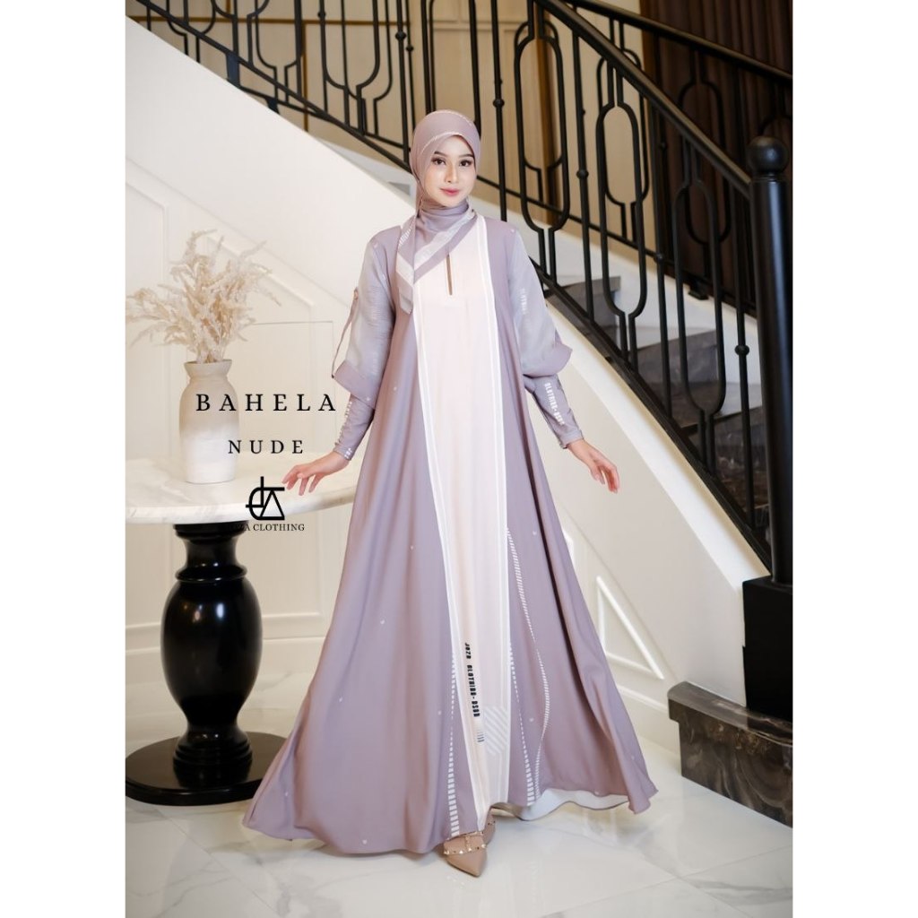 Joza Clothing - Bahela Dress by Joza | Oneset Scarf Wanita | Setelan Hijab Wanita | D'Hijab Of Mey
