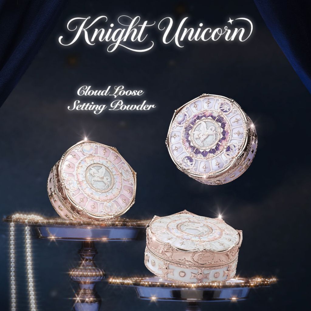 QSB | Flower Knows Knight Unicorn Cloud Loose Setting Powder