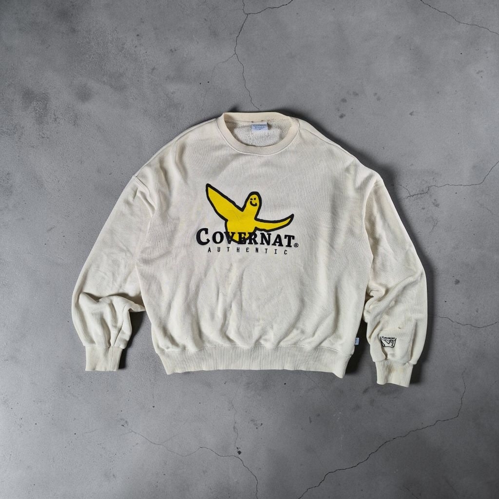 Covernat x Mark Gonzales Logo Crewneck