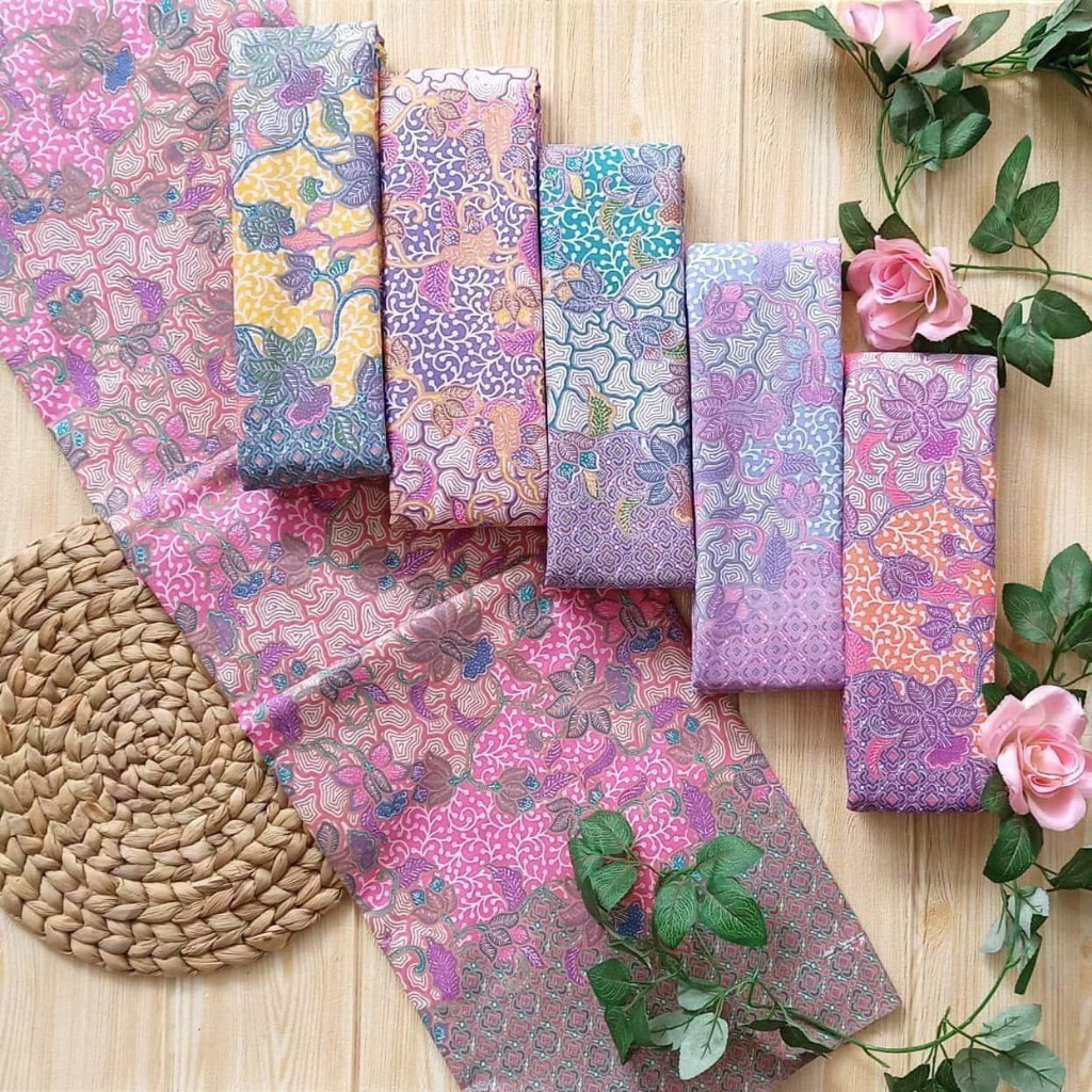 Batik Wanita Mega Mendung Kain Katun