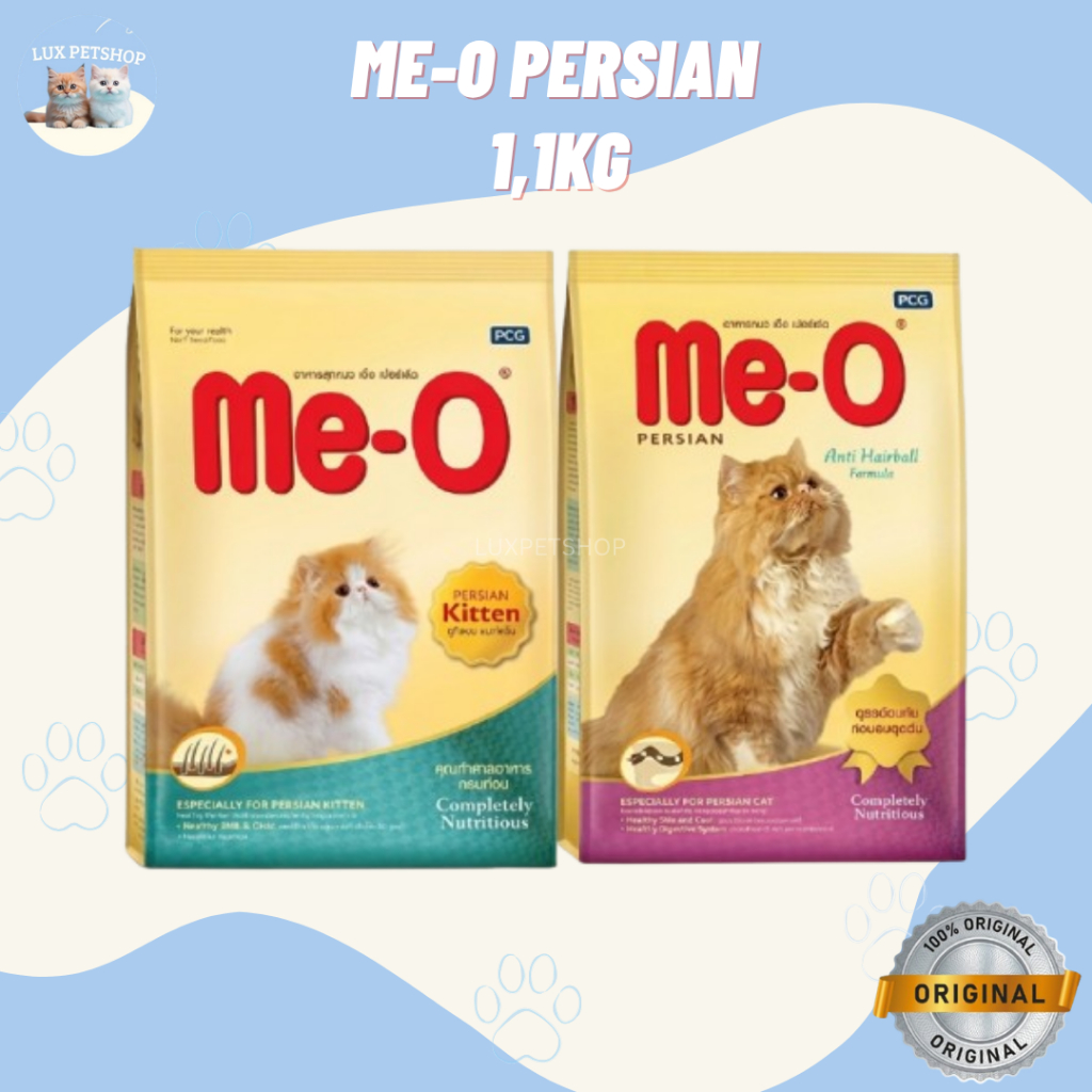 MAKANAN KUCING Meo Me-o Kitten Persian/Persia FRESHPACK FRESH PACK1,1Kg