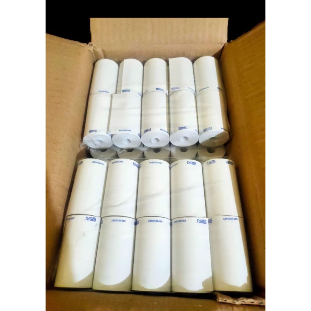 10 Roll Kertas Struk Thermal Brilink 57x30mm
