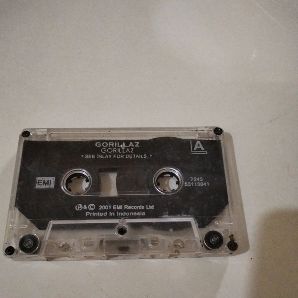 KASET PITA TANPA COVER GORILLAZ