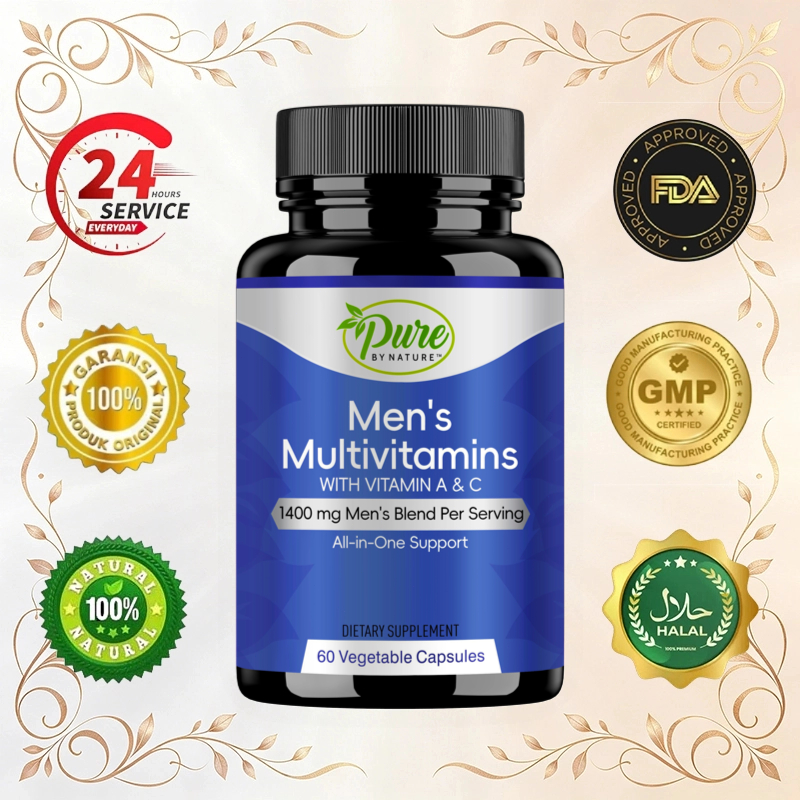 Multivitamin untuk pria - Untuk pria modern yang butuh dukungan nutrisi tepat di tengah kesibukan