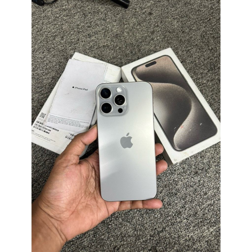 iphone 15 promax 256gb ibox second