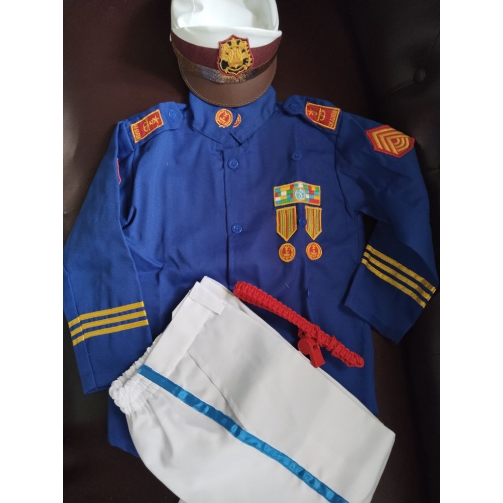 Seragam profesi akmil anak - baju akmil anak - seragam angkatan militer anak - baju akmil anak laki 