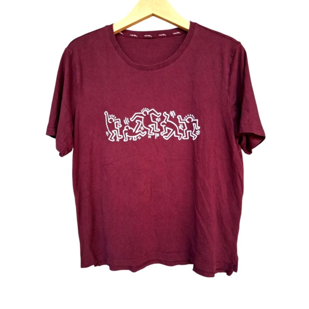 keith haring , keith haring UNIQLO , UNIQLO keith haring, kaos keith haring