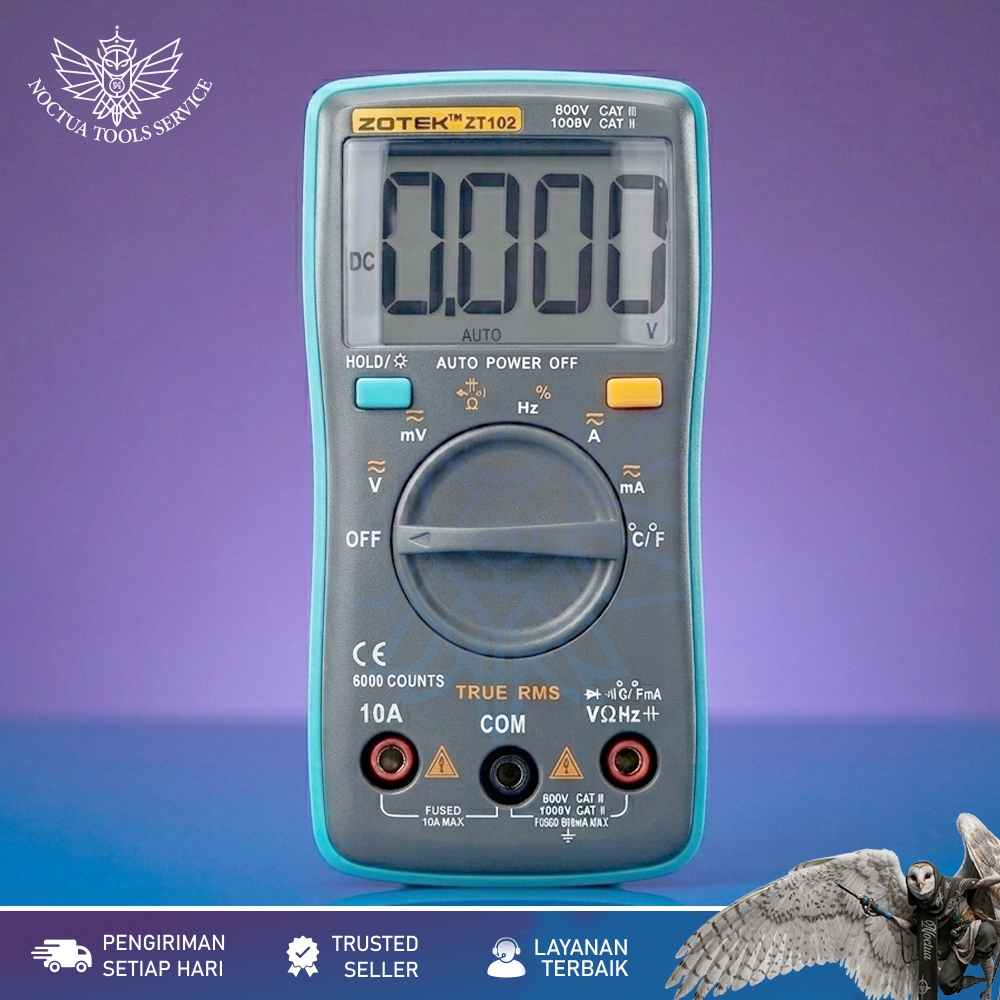 Multitester ZT-102 For Zoyi / Avometer Digital ZT-102 For Zoyi
