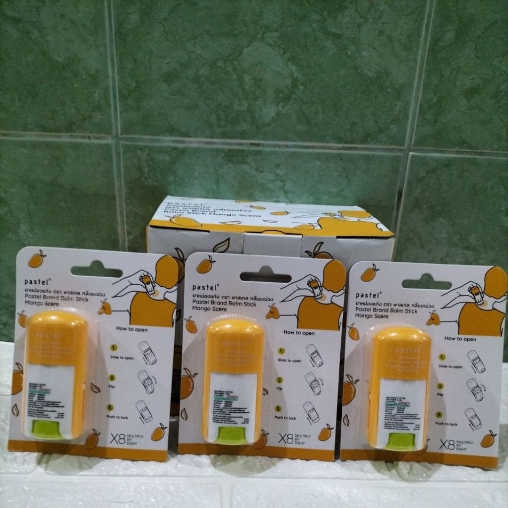 Balm Stick Mango Scent brand Pastel