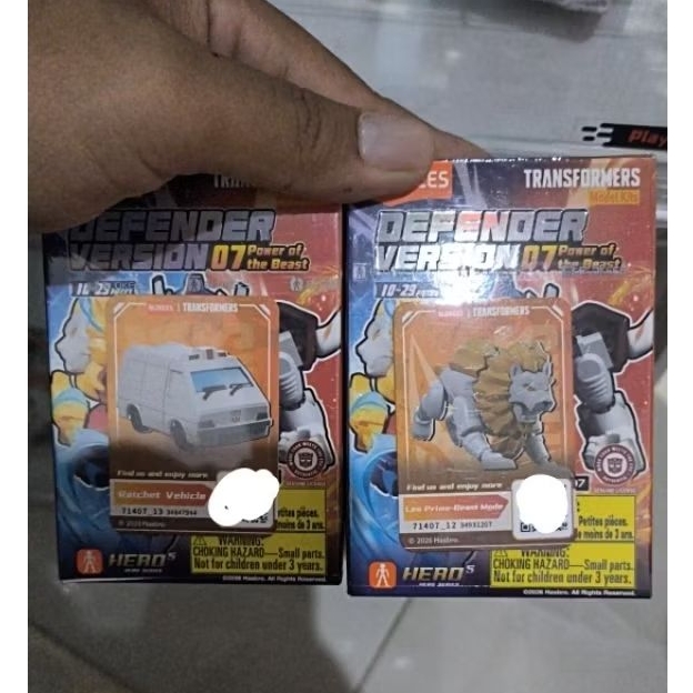 Blokees Defender version 07 Ratchet dan Leo Prime