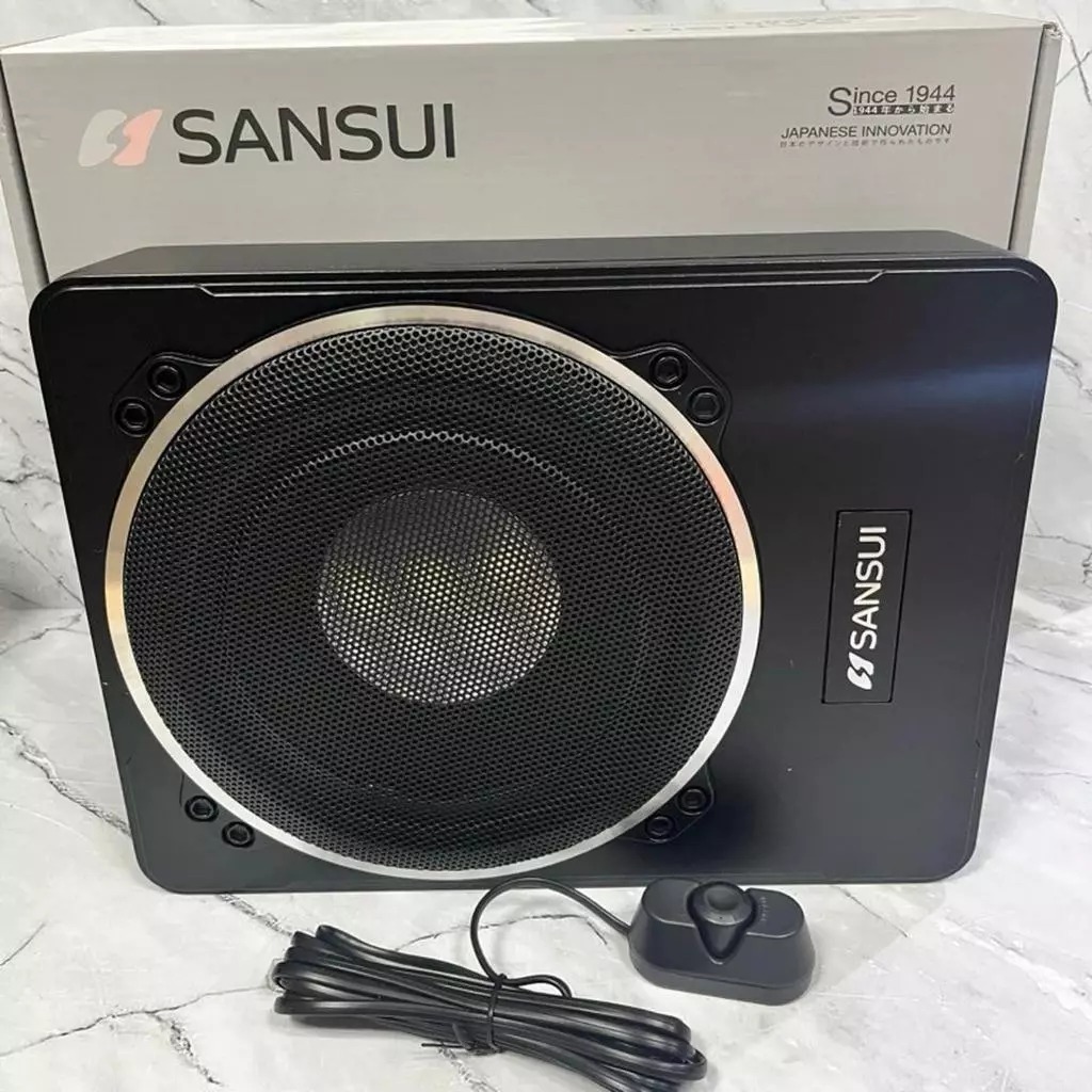 Subwoofer Kolong Aktif Sansui 10 inch / Sub Kolong Mobil