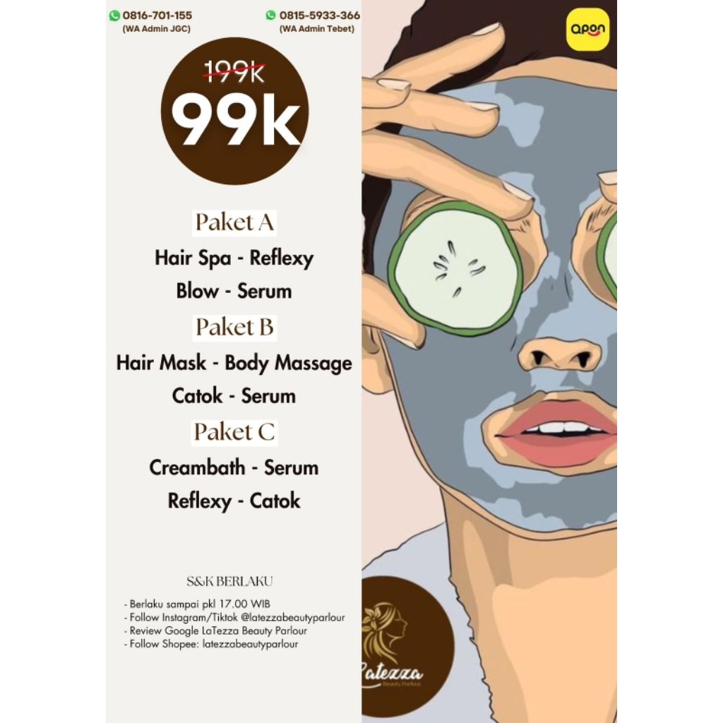 Korean Spa Lulur Badan Lulur Korea Scrubbing Full Body