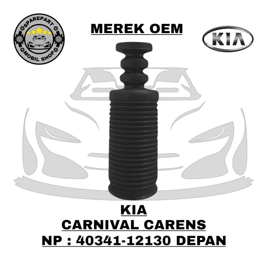Karet Stopper Boot Shock Breaker Shockbreaker Depan Kia Carnival Carens