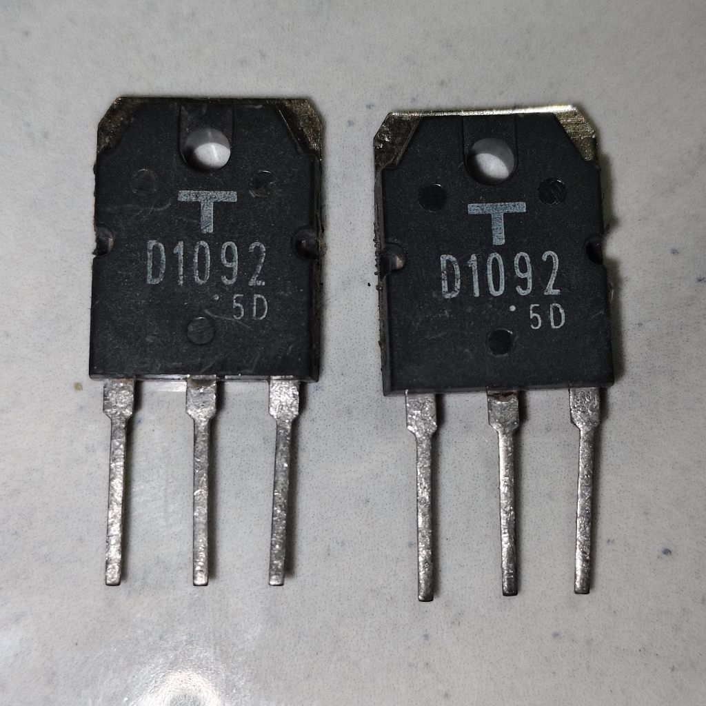 TRANSISTOR NPN TOSHIBA D1092 (4A 55V) 80W