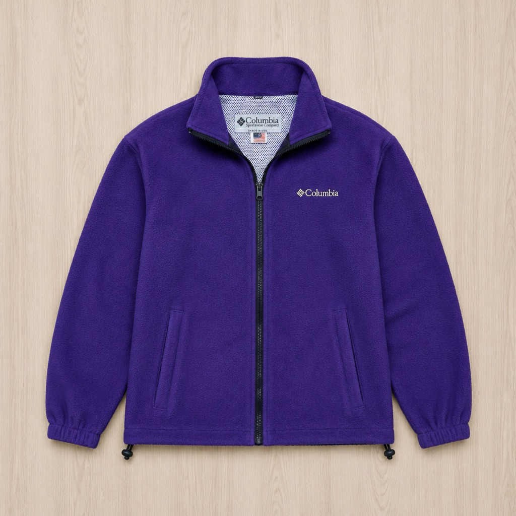 Jacket Outdoor Columbia Fleece purple Original