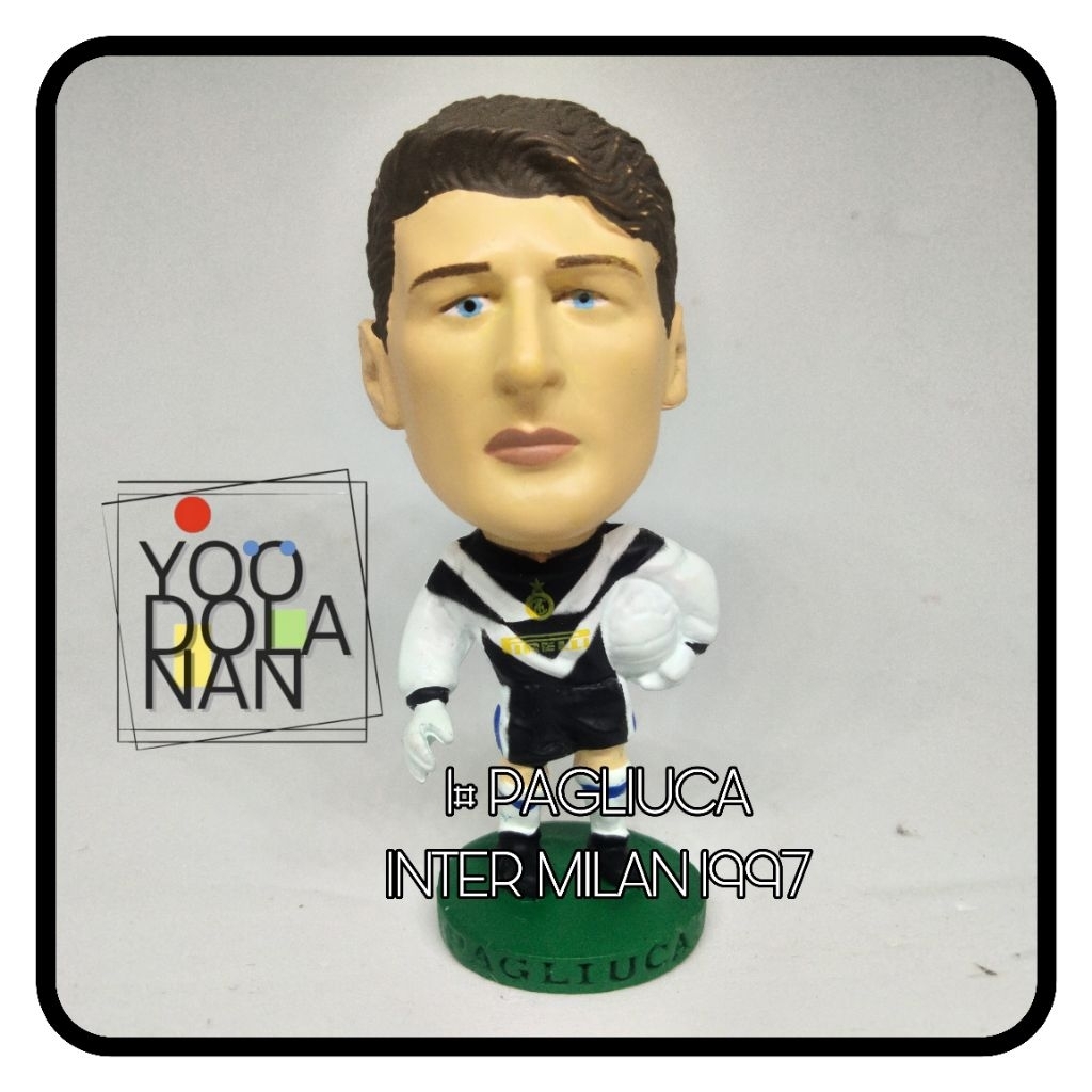 1# PAGLIUCA - INTER MILAN 1997 CORINTHIAN PROSTARS FIGURE PEMAIN BOLA